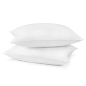 Restful Nights® 233 Thread Count Cotton Antimicrobial Pillow Protector - 2 Pack, Queen